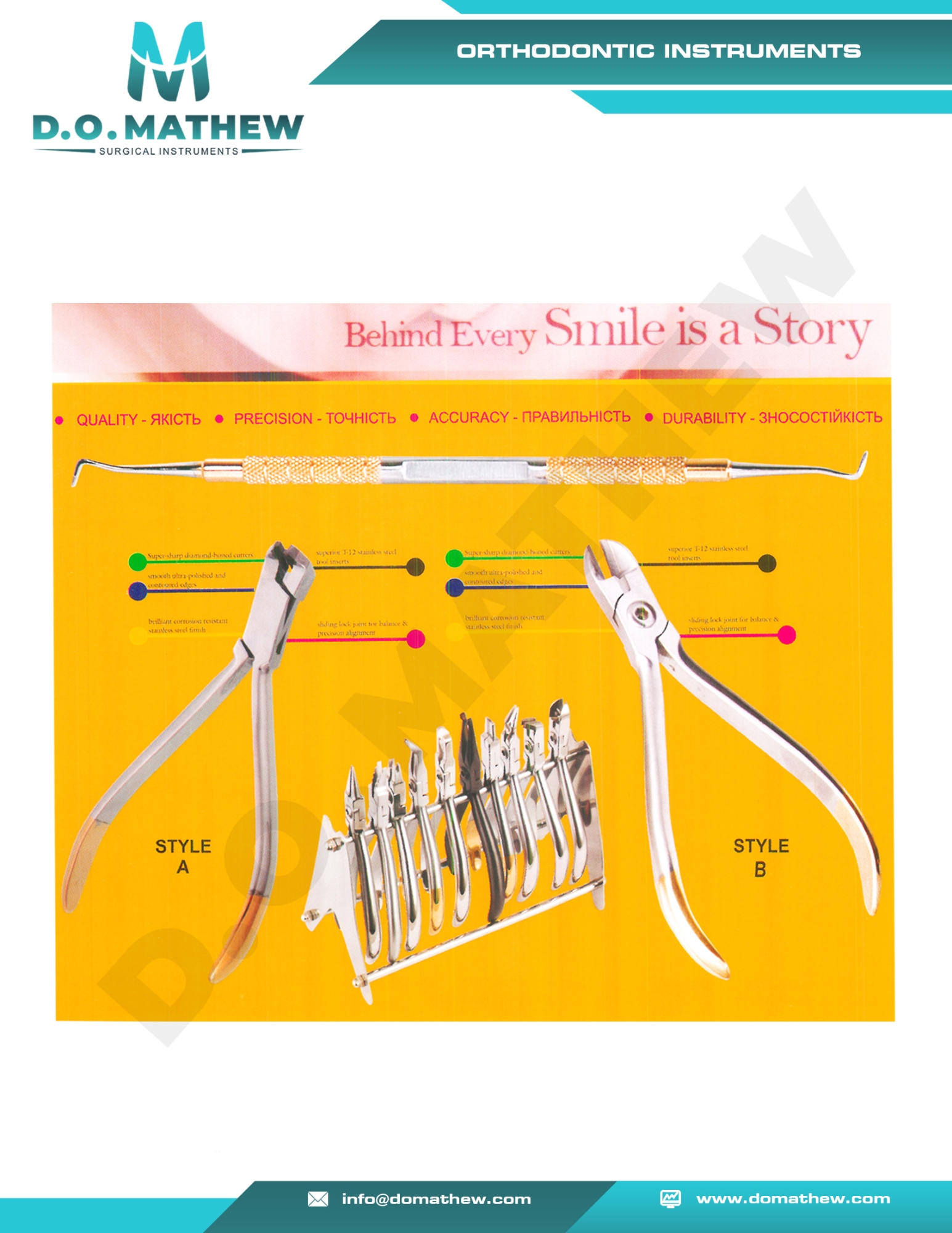 Orthodontic Instruments & Pliers